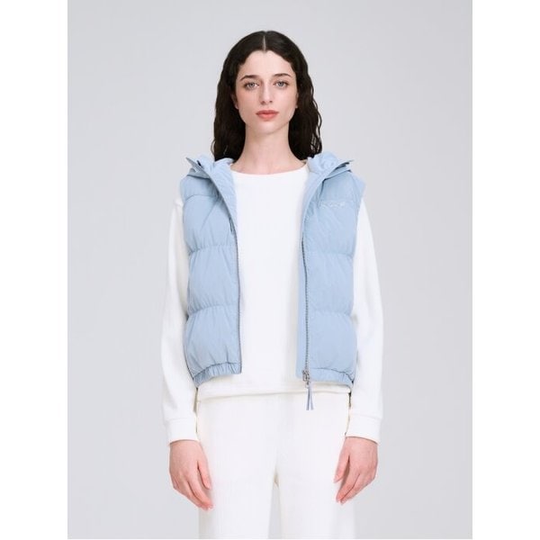 [부산점] 셔링 여성 다운 베스트 DWW25668