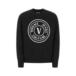 진 VERSACE JEANS SWEATSHIRTS Sweatshirt 73GAIT22CF00T 899 Black