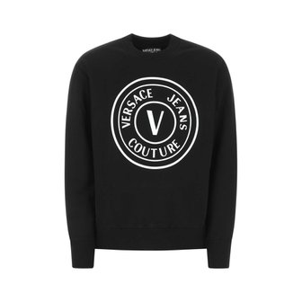 베르사체 진 VERSACE JEANS SWEATSHIRTS Sweatshirt 73GAIT22CF00T 899 Black