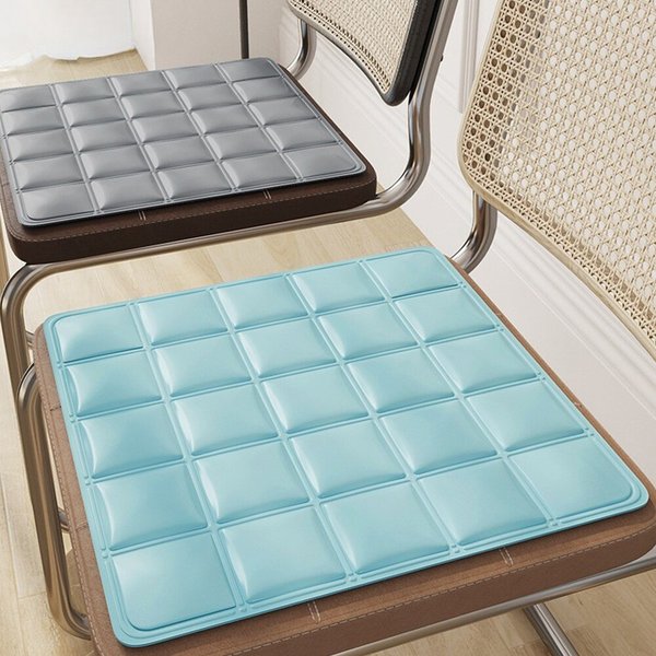 [토마]냉감 쿨링 의자 시원한 방석 통풍쿠션 얼음계절방석(블루 CN41)