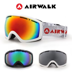 AW-618 더블미러렌즈 보드 스키고글 안경병용