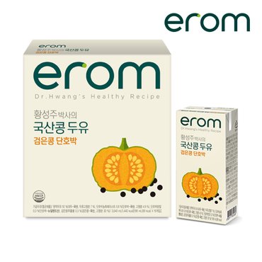  이롬 황성주 박사의 국산콩두유 검은콩 단호박 190ml x 16팩