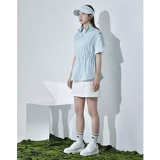 헤지스골프 [24SS] [반값세일]블루 풀집 베스트 HWJU4B911T1