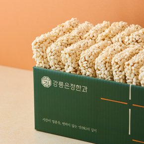 강릉한과 통밥과줄 1kg(500gX2봉) 전통 수제 유과 대용량 간식 부모님 추석