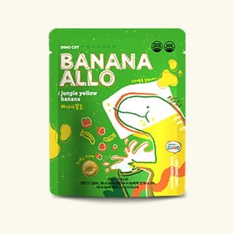 오가닉디노 유기농 현미퍼프링 핑거스낵 바나나알로 30g 4봉