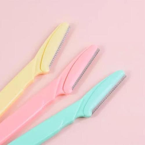 튼튼한 긴 눈썹칼 눈썹 도구 수정칼 눈썹 바리깡(1)