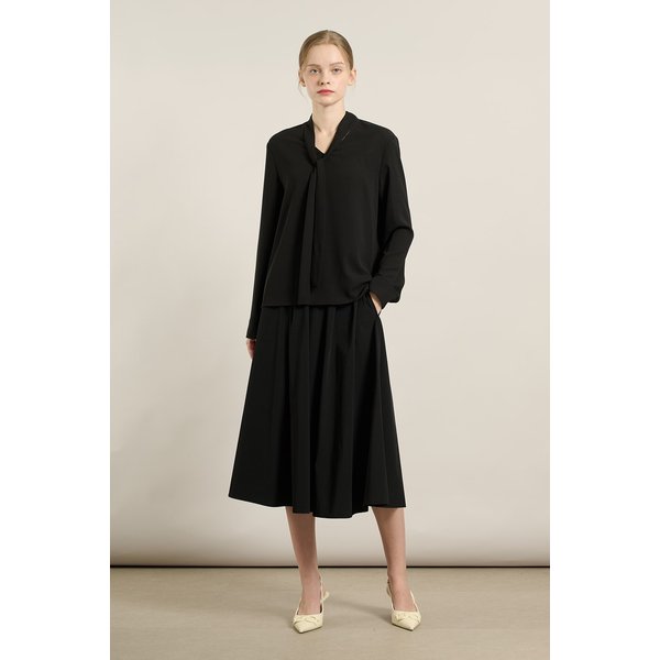 [여주점] 올앤선드리 브이넥 타이블라우스 A5F8B421