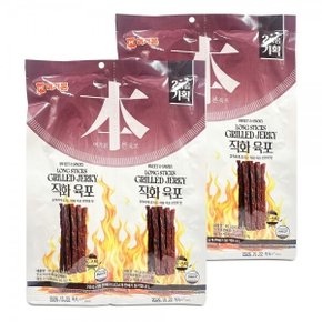 ( )머거본 롱스틱 직화 육포 180g 90g x 2개 x 2개 무료
