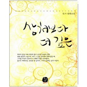 중고 상처보다 더 깊은 /상태(중)/도서출판 환상/뮤즈