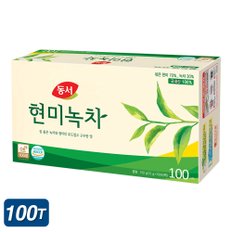 현미녹차 1.5g 100T 동서식품 티백 차 대용량 BD