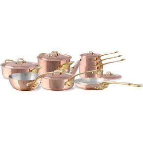 영국 모비엘 냄비 Mauviel M150 B 1.5mm Polished Copper 스테인리스 스틸 16Piece Cookware Set