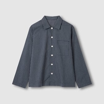 JAJU [공용] 60수 코튼 긴팔 라운지 셔츠 [S~XL] J206901161058