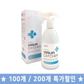 바이러캐쳐 차아염소산수 수 소독제 제 미산성 500ml 100개