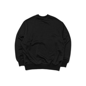 Jersey Sweat Shirt -Black-