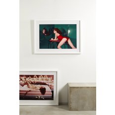 Guy Bourdin Framed Print, 40`` X 29`` 그린