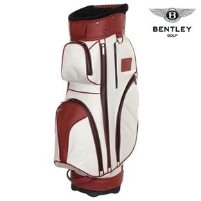 [Bentley Golf] 벤틀리 골프 정품 / 카트백 캐디백 CART BAG  아이보리/레드