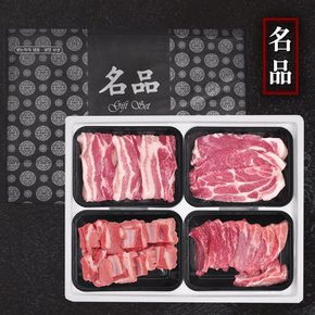 [바로배송] [선물세트] 삼겹 500g+목살 600g+갈비 500g+등갈비 600g