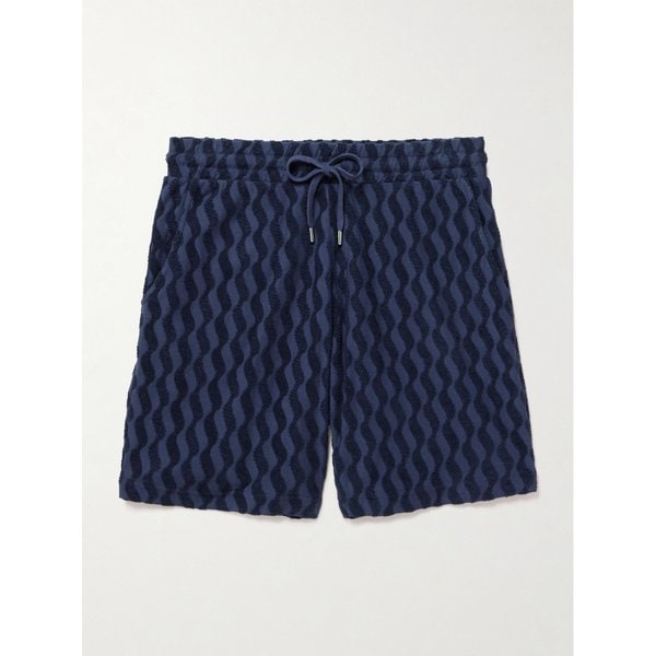 프레스코볼 카리오카 아우구스토 코튼 블렌드 테리 드로우스트링 쇼츠 46376663163008317