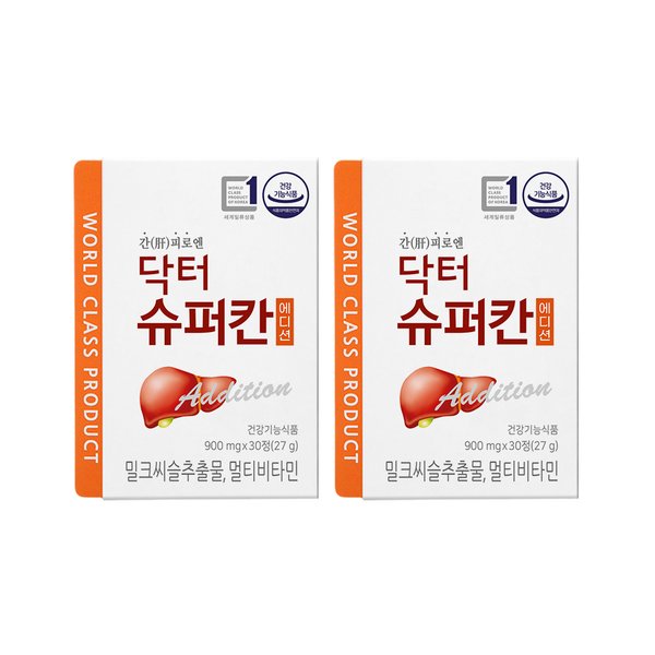 닥터슈퍼칸 에디션 2박스 (2개월분) 밀크씨슬