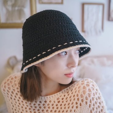 미민 모자 호킨스 버킷햇