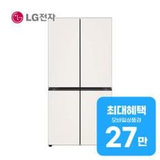 LG 디오스 오브제컬렉션 더블매직스페이스 냉장고 871L M875GBB232 렌탈 60개월 월 97500원