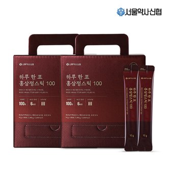 서울약사신협 하루 한포 홍삼정스틱 100포 2세트