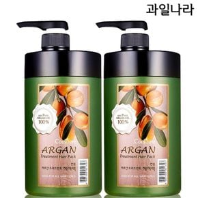 아르간 트리트먼트 헤어팩 1000g x 2개[30332304]