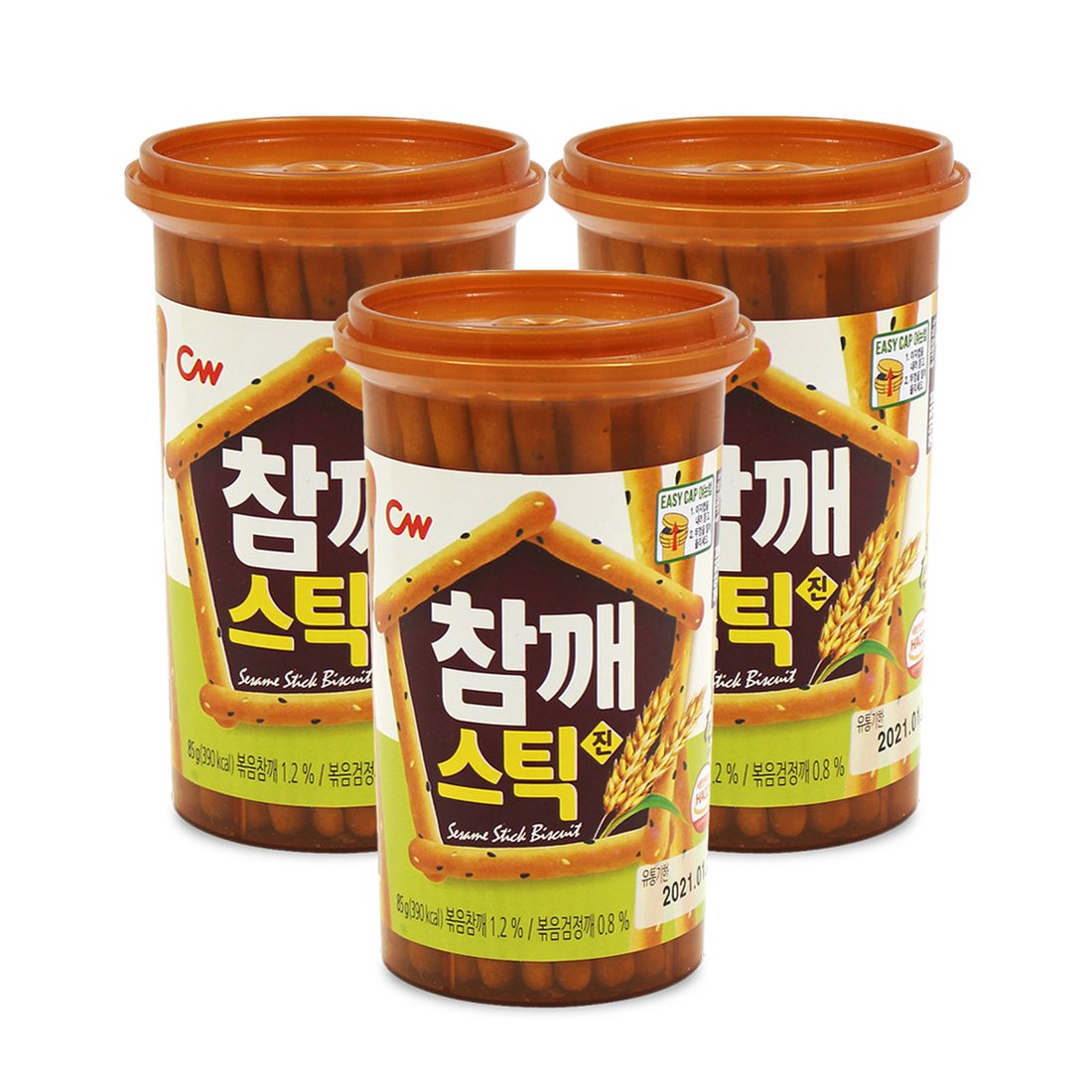 CW 청우 참깨스틱 85g x 3개 / 군것질 간식, 믿고 사는 즐거움 SSG.COM