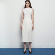 W327 rap long skirts ivory