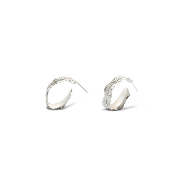 It was there earrings (silver)