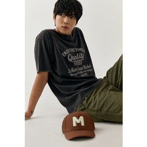 (남여공용)TISSAN-PRINTED TEESHIRT_BLACK_LSVA0TS91U