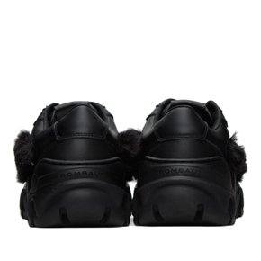 블랙 보카치오 II 스니커즈 W23-B-003 BLACK FAUX FUR BEYON