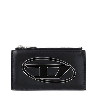 디젤 [부산점] 25FW 블랙 1DR 지퍼 카드 지갑 X10270 PR818 T8013