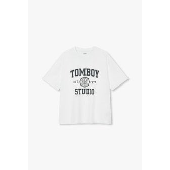 STUDIO TOMBOY 로고레터링 티셔츠(9104222416)