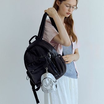 조셉앤스테이시 Daily Pocket Backpack S Sleek Black (0JSO5BP40101F)