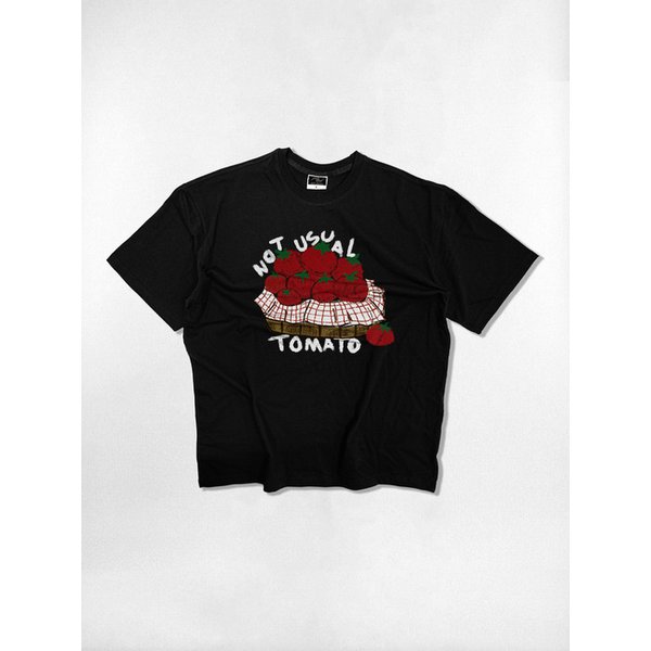 Tomato Basket Over-fit T-Shirts 4color