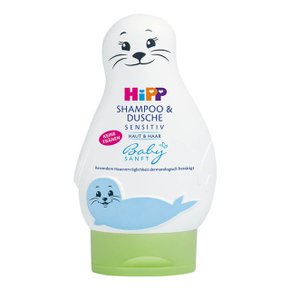 [해외직배송] Hipp 힙 베이비 물개 샴푸 & 샤워 200ml