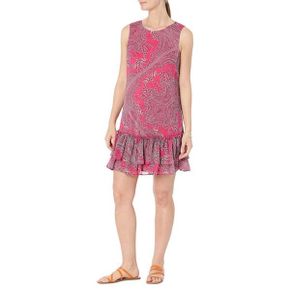 3910605 Tommy Hilfiger Paisley Flounce Hem Dress