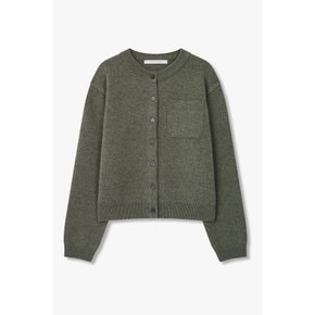 [파주점] 울 블렌드 세미 크롭 가디건 7125450506