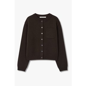 [파주점] 울 블렌드 세미 크롭 가디건 7125450506
