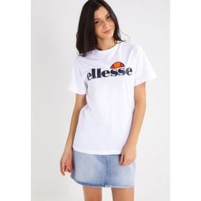 3131748 Ellesse 엘레스 올버니 - 프린트 티셔츠 옵티컬 화이트