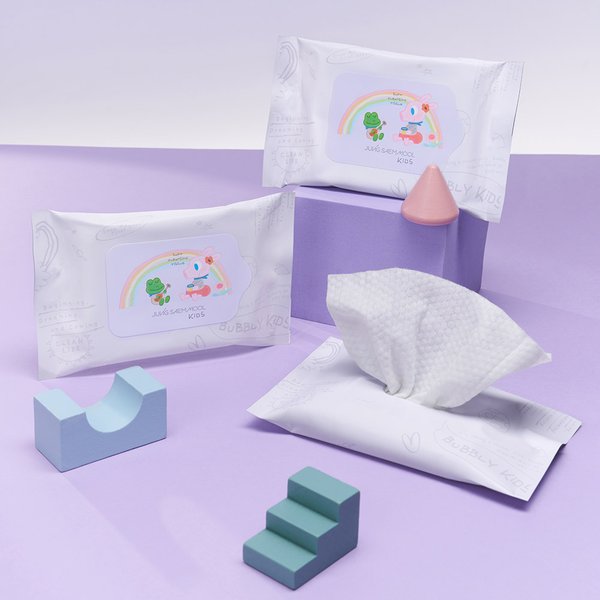 [굴리굴리콜라보] 정샘물 키즈 소프트 클렌징 티슈 (10매)