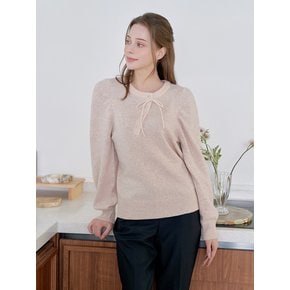 LIANA MERINO WOOL SWEATER IN PINK MELANGE