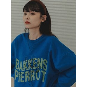 Pierrot Vintage 스웨트셔츠 BK5985_코발트블루