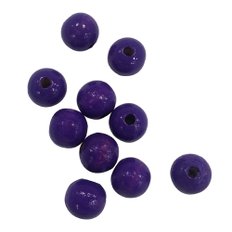 [수입] 칼라우든볼 8mm (2.5mmH) (Purple)