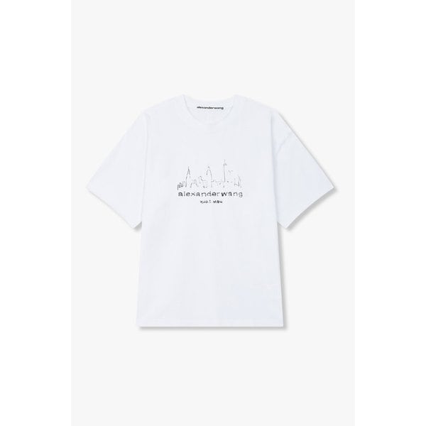 [UNISEX] 오버사이즈 로고 티셔츠 3625320007000