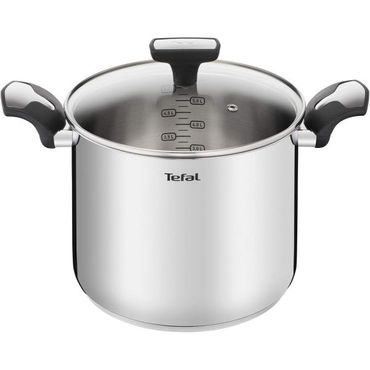  독일 테팔 냄비 Tefal Emotion E3016104 High Saucepan 22 cm 6 Litre 스테인리스 스틸 Thick Ba