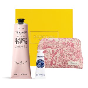 록시땅 [기프트] 체리 블라썸 핸드크림 150ml 세트 (+파우치+미니핸드)