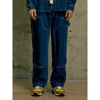 원더플레이스 OCEAN DOUBLE KNEE DENIM PANTS [3 COLOR]