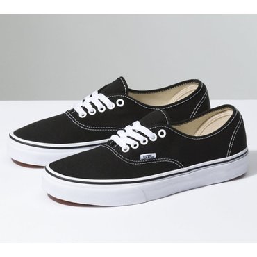 반스 남녀공용 스니커즈 어센틱 블랙 AUTHENTIC BLAC
